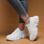 Men's Knit Breathable Running Shoes, Lace Up Comfy Soft Sole Sneakers For Outdoor Jogging All Seaons