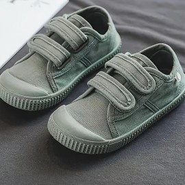 Girl's Solid Trendy Skate Shoes, Comfy Non Slip Breathable Sneakers