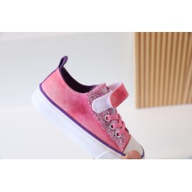 Girls Trendy Breathable Canvas Skate Shoes With Assorted Colors, Outdoor Low Top Anti-slip Flat Walking Sneakers