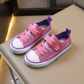 Girl's Trendy Skate Shoes, Comfy Non Slip Casual Soft Sole Sneakers For Outdoor Activities