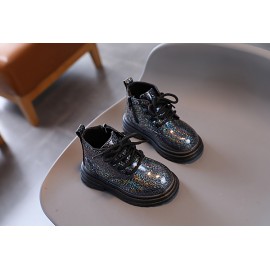 Trendy Cool Boots With Zipper For Girls, Wear-resistant Non-slip Boots For All Seasons