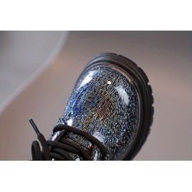 Trendy Cool Boots With Zipper For Girls, Wear-resistant Non-slip Boots For All Seasons