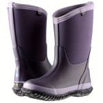 Unisex Kid's Solid Colour Waterproof Rain Boots, Comfy Non Slip Durable Water Shoes For Boy's & Girl's Outdoor Activities