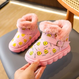 Casual Cool Ankle-high Boots For Girls Kids, Comfortable Non Slip Boots With Zipper For Indoor Outdoor Travel, All Seasons