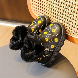 Casual Cool Ankle-high Boots For Girls Kids, Comfortable Non Slip Boots With Zipper For Indoor Outdoor Travel, All Seasons