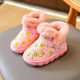 Casual Cool Ankle-high Boots For Girls Kids, Comfortable Non Slip Boots With Zipper For Indoor Outdoor Travel, All Seasons
