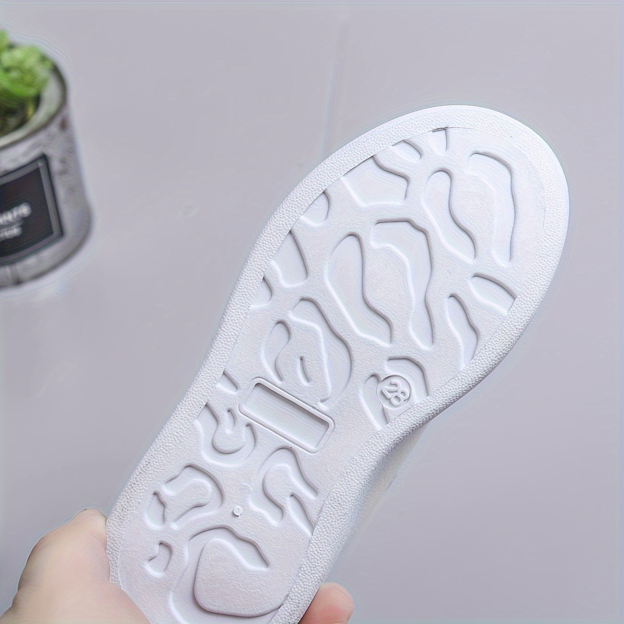 girls solid skate shoes comfy non slip style sneakers for workout activities details 5