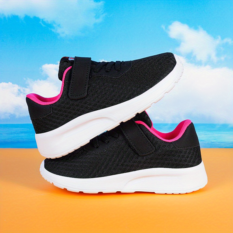 boys girls knitted comfy casual shoes breathable non slip sneakers kids footwear details 0
