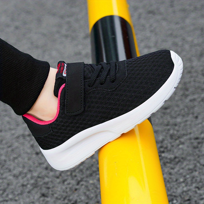 boys girls knitted comfy casual shoes breathable non slip sneakers kids footwear details 2