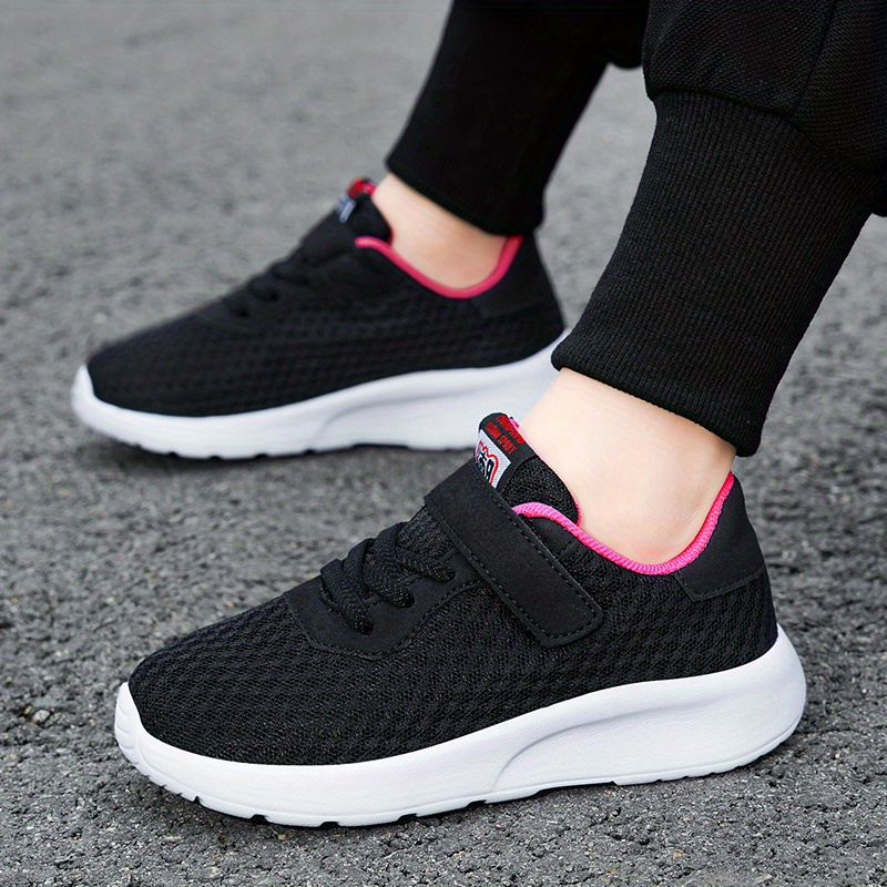 boys girls knitted comfy casual shoes breathable non slip sneakers kids footwear details 4