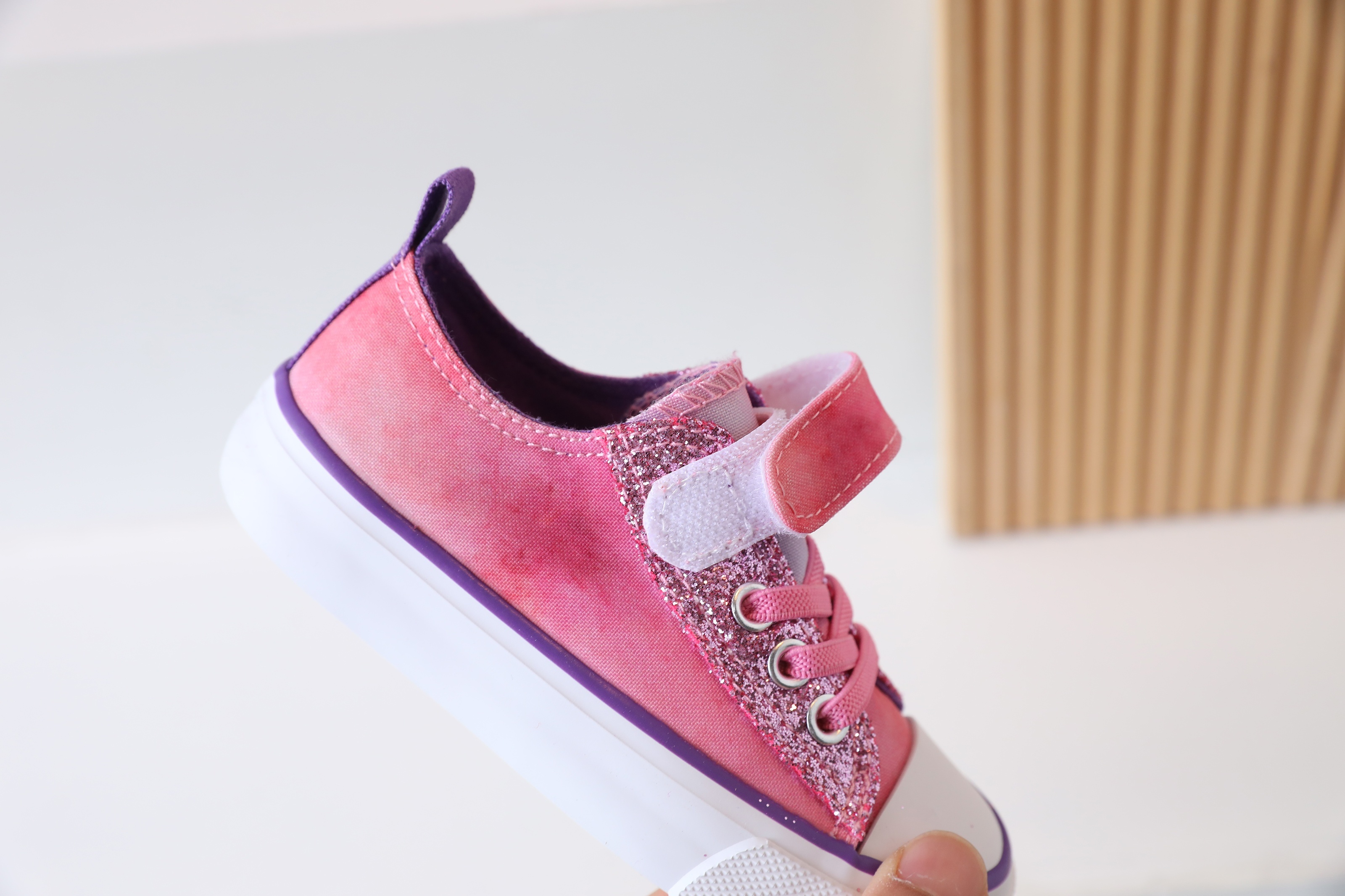 girls trendy breathable canvas skate shoes with assorted colors outdoor low top anti slip flat walking sneakers details 8