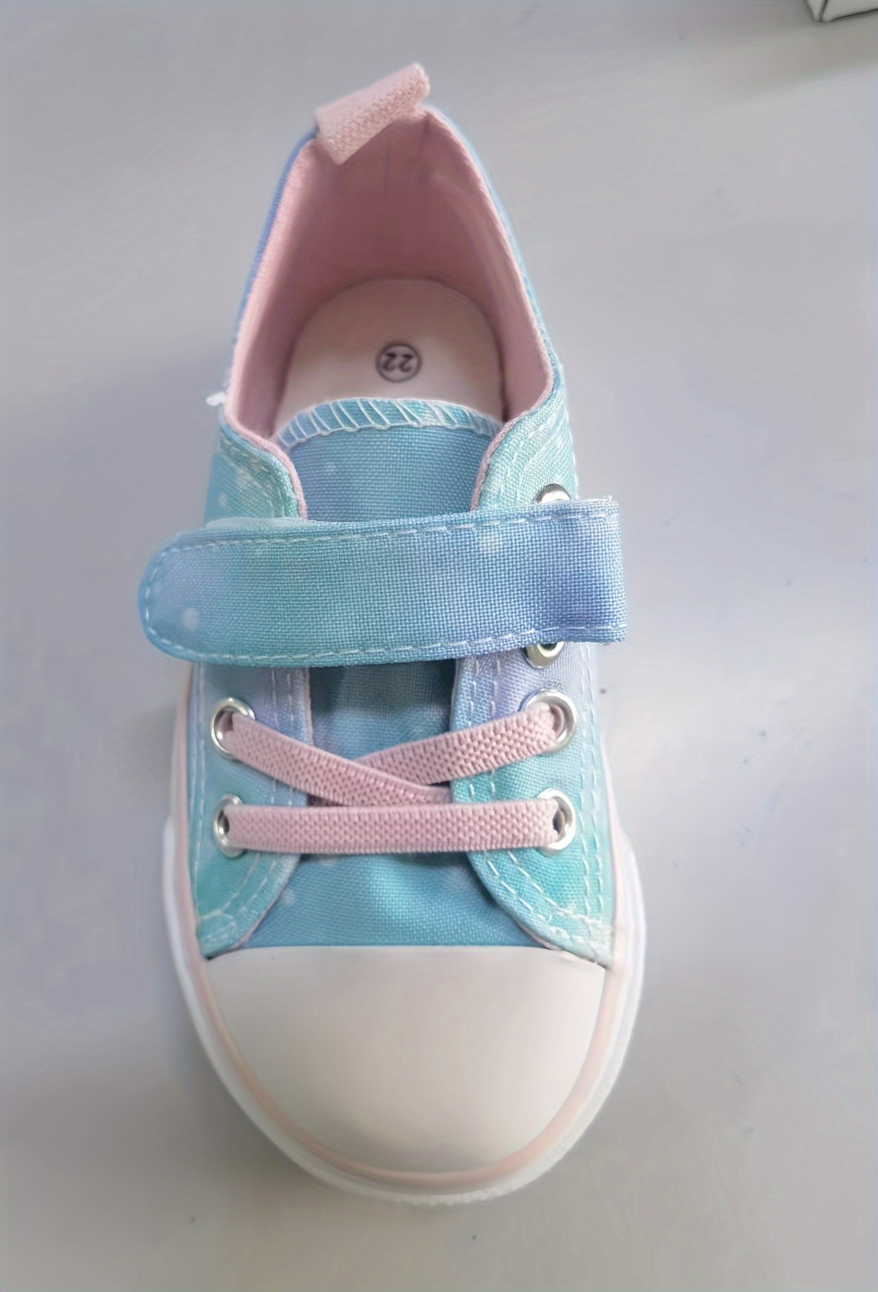 girls trendy breathable canvas skate shoes with assorted colors outdoor low top anti slip flat walking sneakers details 10