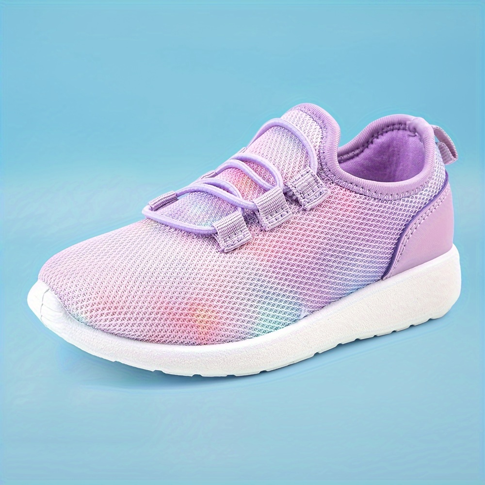 girls shoes kids slip on tennis sneakers walking running shoes details 0