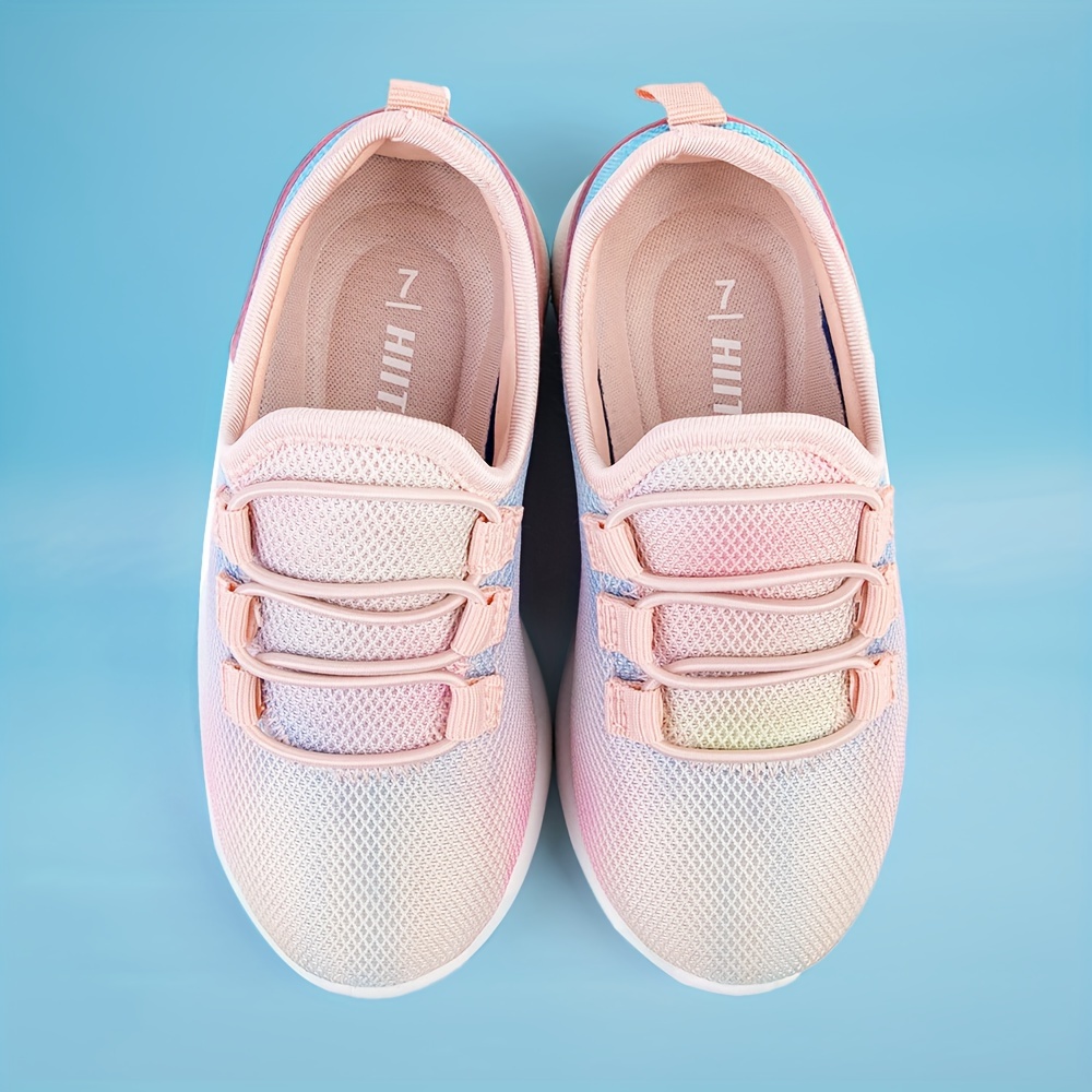 girls shoes kids slip on tennis sneakers walking running shoes details 2