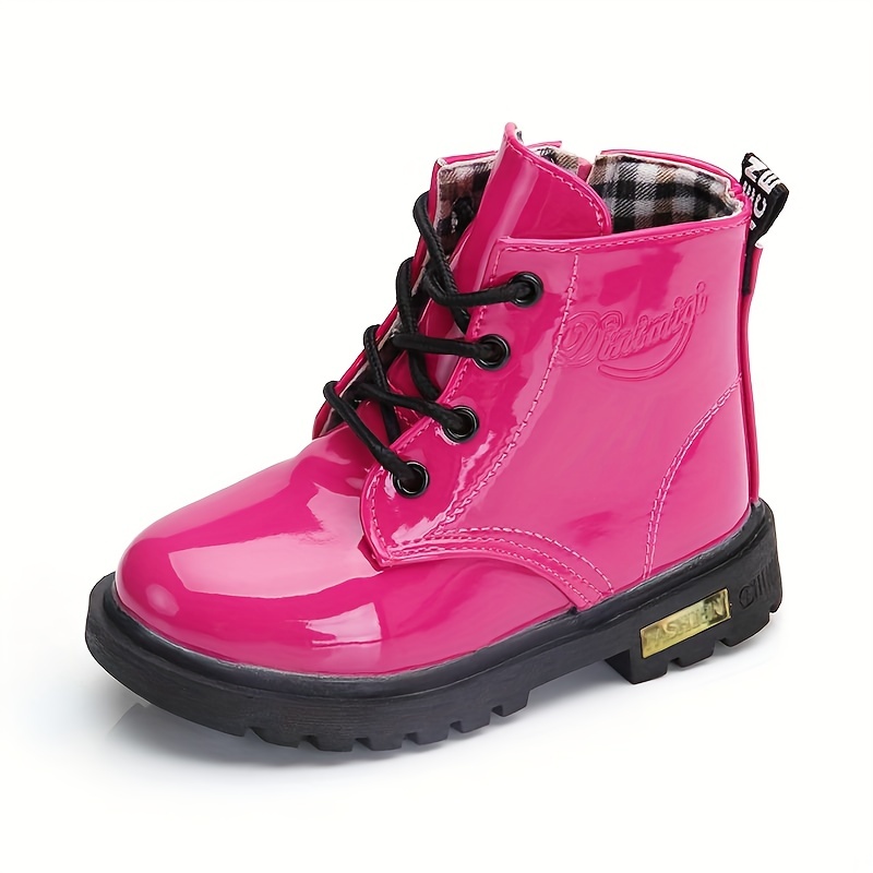 ankle high boots for girls kids comfortable non slip boots with zipper for indoor details 0