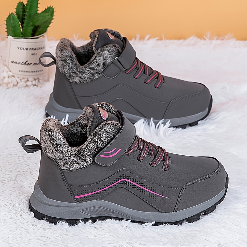 cozy fleece lined girls boots color closure for comfort details 0