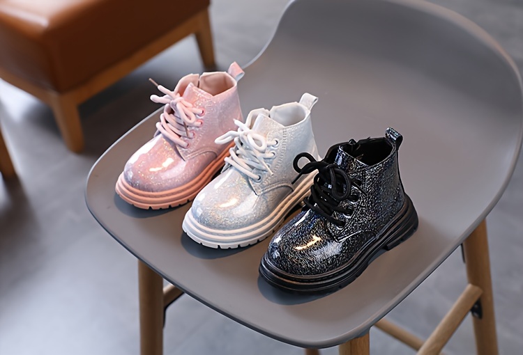 trendy cool boots with zipper for girls wear resistant non slip boots for details 0