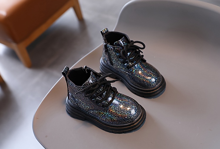 trendy cool boots with zipper for girls wear resistant non slip boots for details 2