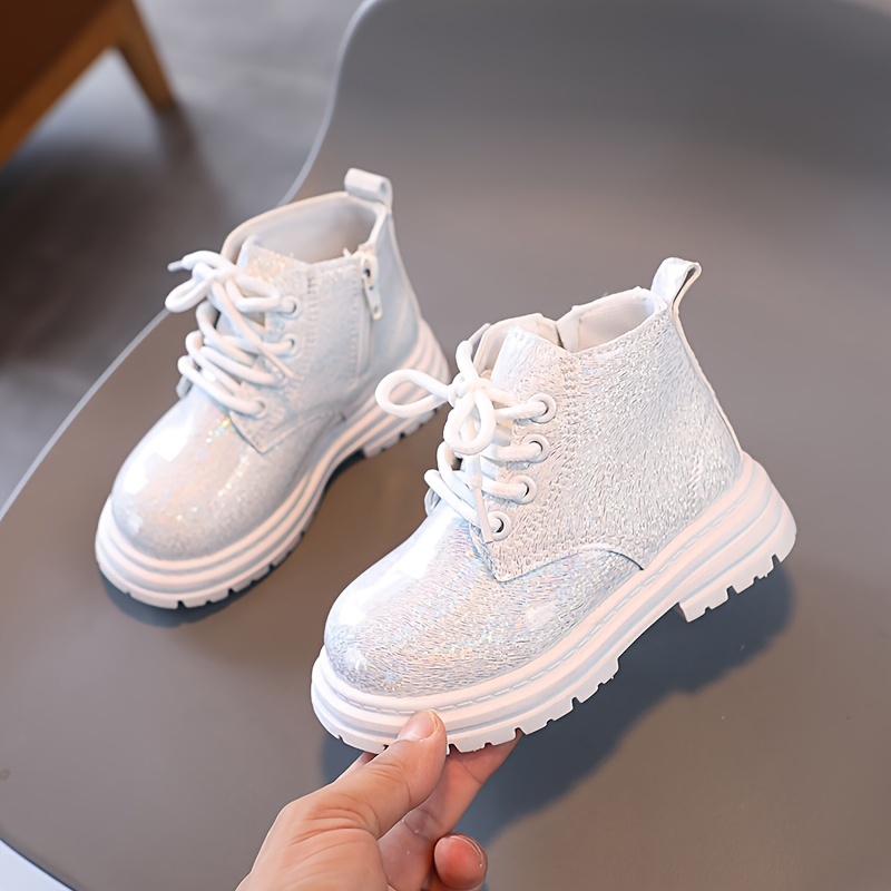trendy cool boots with zipper for girls wear resistant non slip boots for details 4