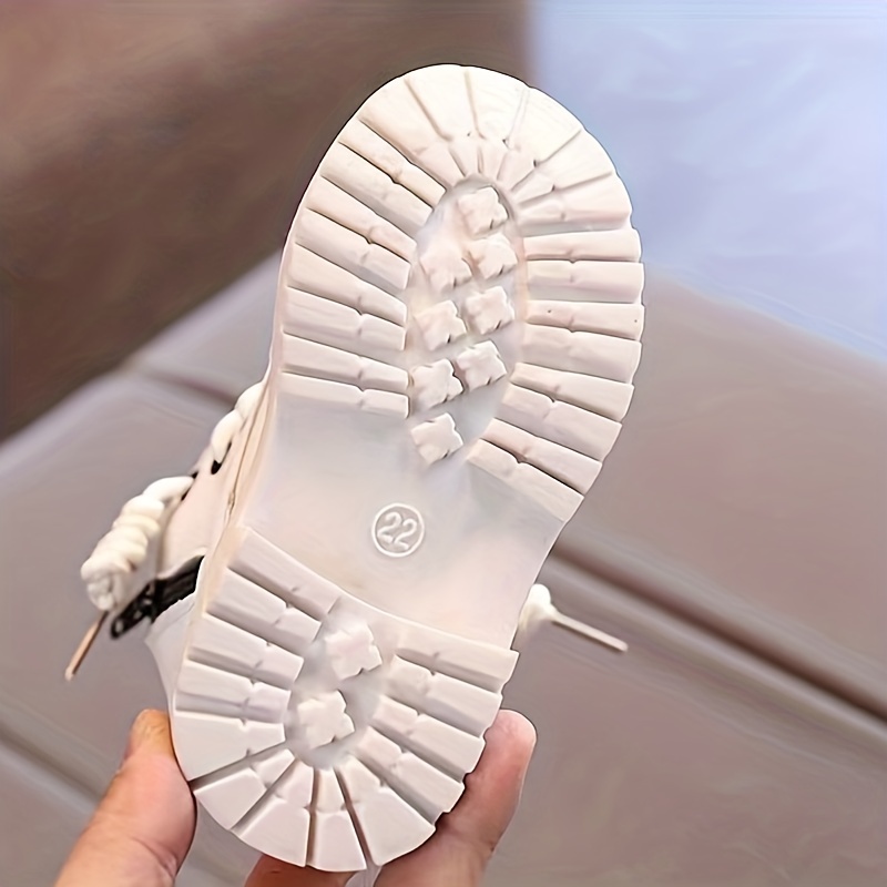 trendy embroidered flower comfortable boots for girls plus fleece boots for indoor outdoor walking autumn and winter details 9