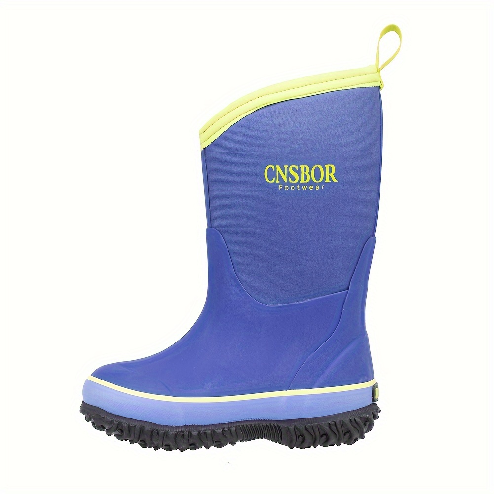 simple and rain and girls outdoor waterproof and breathable high boots wading shoes details 6